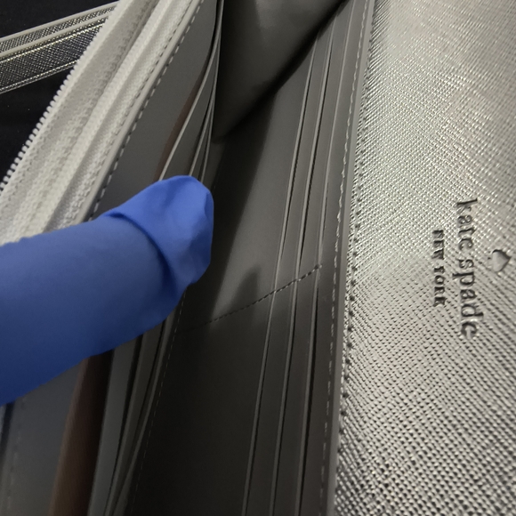 Kate Spade Sparkling Silver Wristlet - Picture 3 of 6